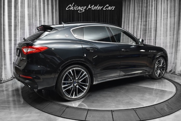 Used 2019 Maserati Levante GTS SUV Nero Ribelle Mica! ONLY 4K Miles! Carbon Fiber! Super Luxurious! for sale Sold at Chicago Motor Cars in West Chicago IL 60185 5