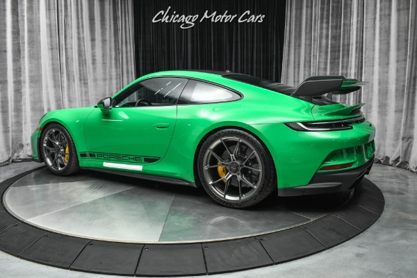 Used 2022 Porsche 911 GT3 Python Green Amazing Spec HIGH MSRP Only 18 Miles! LOADED! for sale Sold at Chicago Motor Cars in West Chicago IL 60185 3