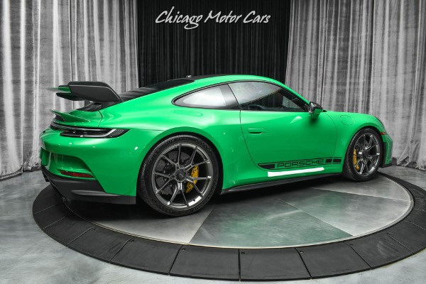 Used 2022 Porsche 911 GT3 Python Green Amazing Spec HIGH MSRP Only 18 Miles! LOADED! for sale Sold at Chicago Motor Cars in West Chicago IL 60185 5
