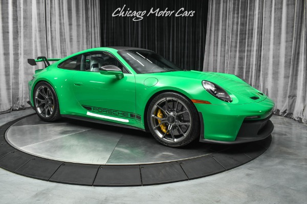 Used 2022 Porsche 911 GT3 Python Green Amazing Spec HIGH MSRP Only 18 Miles! LOADED! for sale Sold at Chicago Motor Cars in West Chicago IL 60185 6