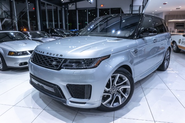 Used 2021 Land Rover Range Rover Sport HSE Silver Edition Drive Pro Pack Only 3k Miles! Black Contrast Roof for sale Sold at Chicago Motor Cars in West Chicago IL 60185 4