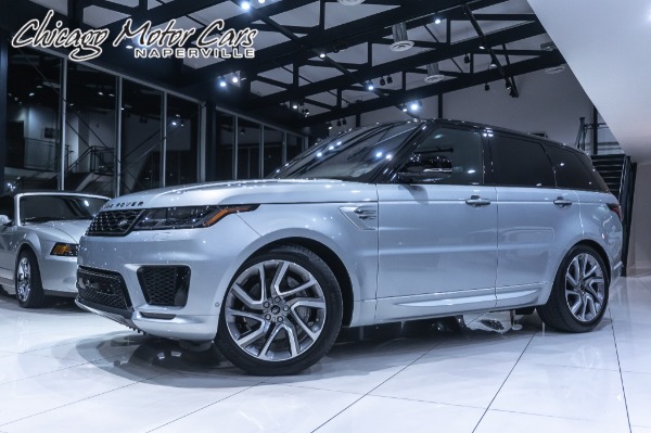 Used 2021 Land Rover Range Rover Sport HSE Silver Edition Drive Pro Pack Only 3k Miles! Black Contrast Roof for sale Sold at Chicago Motor Cars in West Chicago IL 60185 1
