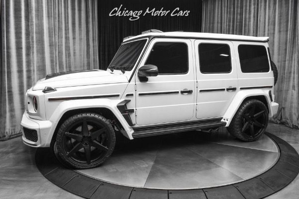 Used 2019 Mercedes-Benz G63 AMG 4Matic SUV Brabus WideBody! Starlight Headliner! Carbon Fiber 700HP for sale Sold at Chicago Motor Cars in West Chicago IL 60185 1