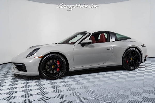 Used 2022 Porsche 911 Targa 4S Convertible Chalk! 7-Speed Manual! ONLY 14 Miles! LOADED! for sale Sold at Chicago Motor Cars in West Chicago IL 60185 1