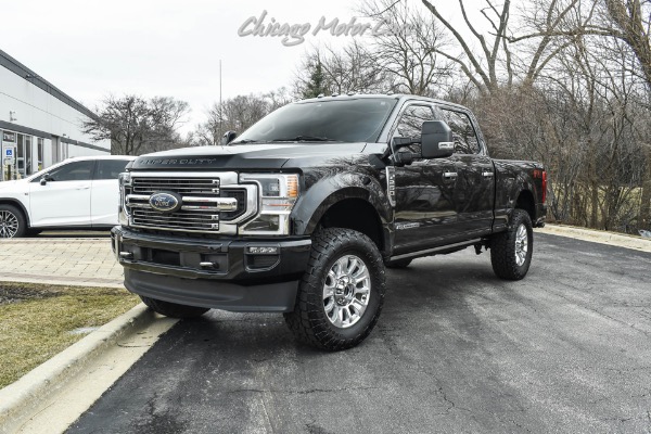 Used 2021 Ford F-250 Super Duty Platinum 4x4 Crew Cab Pick-Up FX4 Off-Road Pkg! 6.7L Power Stroke! for sale Sold at Chicago Motor Cars in West Chicago IL 60185 2