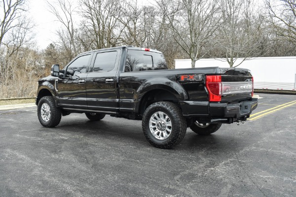 Used 2021 Ford F-250 Super Duty Platinum 4x4 Crew Cab Pick-Up FX4 Off-Road Pkg! 6.7L Power Stroke! for sale Sold at Chicago Motor Cars in West Chicago IL 60185 3