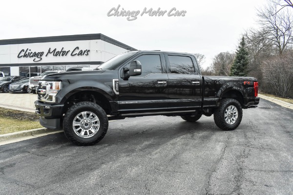 Used 2021 Ford F-250 Super Duty Platinum 4x4 Crew Cab Pick-Up FX4 Off-Road Pkg! 6.7L Power Stroke! for sale Sold at Chicago Motor Cars in West Chicago IL 60185 1