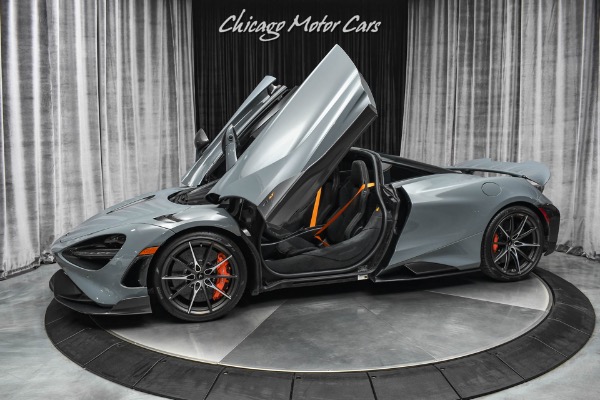 Used 2021 McLaren 765LT Coupe Only 415 Miles RARE Chicane Grey