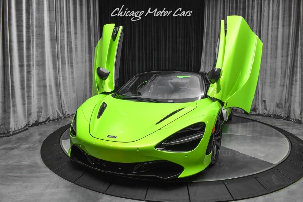 Used 2020 McLaren 720S Spider Performance Convertible Original MSRP $402k+ MSO Napier Green! LOADED! for sale Sold at Chicago Motor Cars in West Chicago IL 60185 2