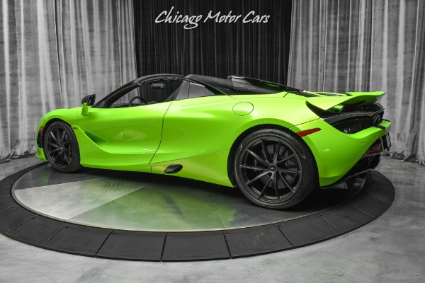 Used 2020 McLaren 720S Spider Performance Convertible Original MSRP $402k+ MSO Napier Green! LOADED! for sale Sold at Chicago Motor Cars in West Chicago IL 60185 3