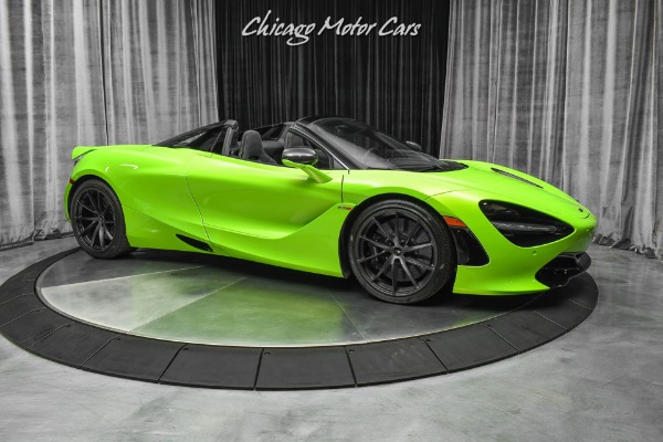 Used 2020 McLaren 720S Spider Performance Convertible Original MSRP $402k+ MSO Napier Green! LOADED! for sale Sold at Chicago Motor Cars in West Chicago IL 60185 6