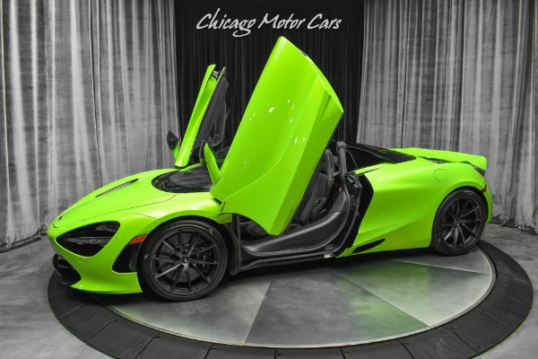 Used 2020 McLaren 720S Spider Performance Convertible Original MSRP $402k+ MSO Napier Green! LOADED! for sale Sold at Chicago Motor Cars in West Chicago IL 60185 1