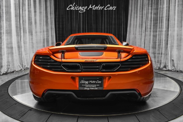 Used 2013 McLaren MP4-12C Coupe Volcano Orange Incredible Spec! ONLY 3K Miles! Full PPF! for sale Sold at Chicago Motor Cars in West Chicago IL 60185 4