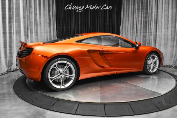Used 2013 McLaren MP4-12C Coupe Volcano Orange Incredible Spec! ONLY 3K Miles! Full PPF! for sale Sold at Chicago Motor Cars in West Chicago IL 60185 5