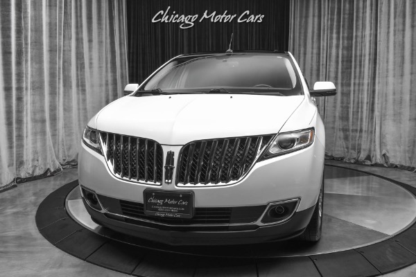 Used 2013 Lincoln MKX AWD SUV Platinum White Tri Coat! Premium Pack! Elite Pack! Highly Equipped! for sale Sold at Chicago Motor Cars in West Chicago IL 60185 2