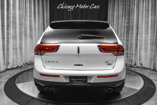 Used 2013 Lincoln MKX AWD SUV Platinum White Tri Coat! Premium Pack! Elite Pack! Highly Equipped! for sale Sold at Chicago Motor Cars in West Chicago IL 60185 4