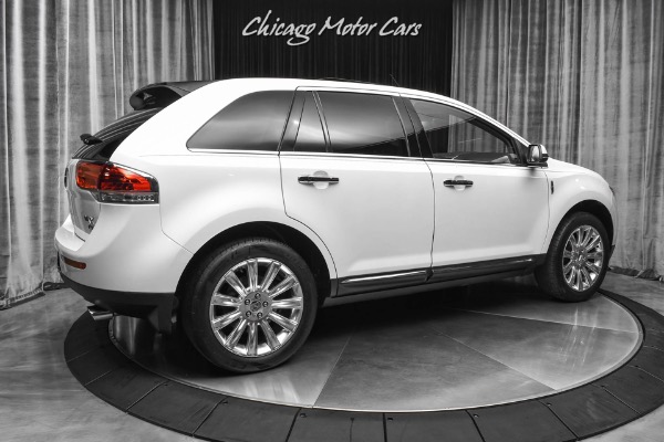 Used 2013 Lincoln MKX AWD SUV Platinum White Tri Coat! Premium Pack! Elite Pack! Highly Equipped! for sale Sold at Chicago Motor Cars in West Chicago IL 60185 5