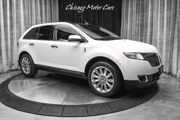 Used 2013 Lincoln MKX AWD SUV Platinum White Tri Coat! Premium Pack! Elite Pack! Highly Equipped! for sale Sold at Chicago Motor Cars in West Chicago IL 60185 6