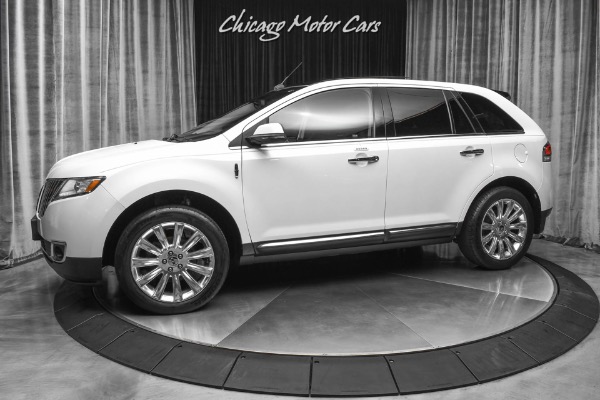 Used 2013 Lincoln MKX AWD SUV Platinum White Tri Coat! Premium Pack! Elite Pack! Highly Equipped! for sale Sold at Chicago Motor Cars in West Chicago IL 60185 1