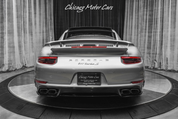 Used 2019 Porsche 911 Turbo S Coupe GT Silver Metallic! Carbon Fiber Wheels! LOW Miles! LOADED! for sale Sold at Chicago Motor Cars in West Chicago IL 60185 4