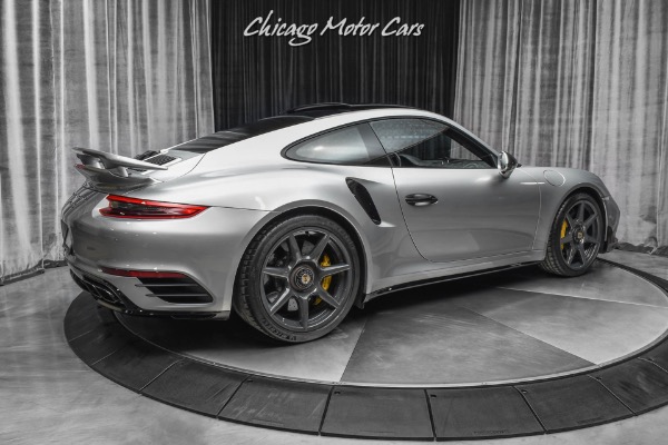 Used 2019 Porsche 911 Turbo S Coupe GT Silver Metallic! Carbon Fiber Wheels! LOW Miles! LOADED! for sale Sold at Chicago Motor Cars in West Chicago IL 60185 5