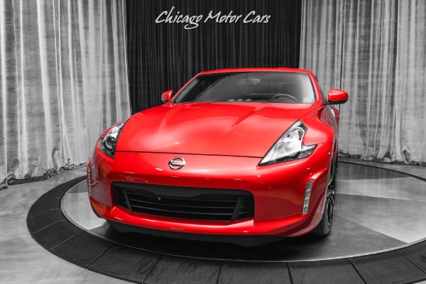 Used 2019 Nissan 370Z SPORT TOURING Navi Passion Red 6-Speed Manual! Just Serviced Low Miles!! for sale Sold at Chicago Motor Cars in West Chicago IL 60185 2
