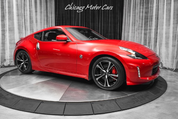 Used 2019 Nissan 370Z SPORT TOURING Navi Passion Red 6-Speed Manual! Just Serviced Low Miles!! for sale Sold at Chicago Motor Cars in West Chicago IL 60185 6