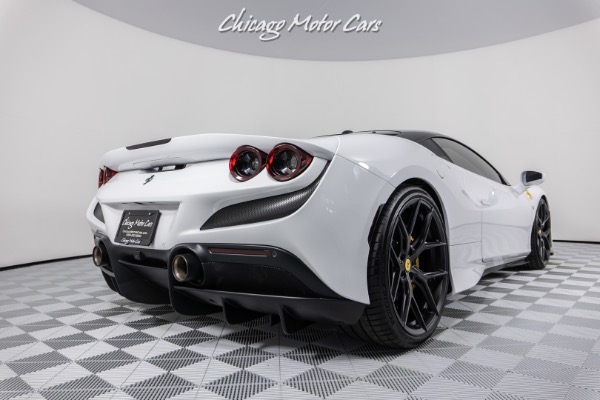 Used-2020-Ferrari-F8-Tributo-Coupe-Bianco-Avus-Carbon-Fiber-Steering-Wheel-ONLY-3K-Miles