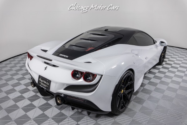 Used-2020-Ferrari-F8-Tributo-Coupe-Bianco-Cervino-NOVITEC-SPORT-SPRINGS-TWO-TONE-BODY-ONLY-5K-Miles