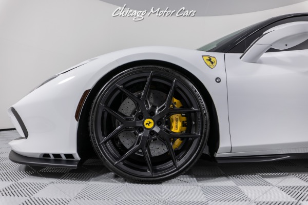 Used 2020 Ferrari F8 Tributo Coupe Bianco Cervino! NOVITEC SPORT SPRINGS! TWO TONE BODY! ONLY 5K Miles! for sale Sold at Chicago Motor Cars in West Chicago IL 60185 3