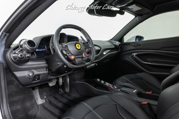 Used-2020-Ferrari-F8-Tributo-Coupe-Bianco-Cervino-NOVITEC-SPORT-SPRINGS-TWO-TONE-BODY-ONLY-5K-Miles