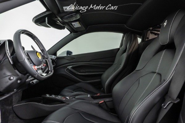 Used-2020-Ferrari-F8-Tributo-Coupe-Bianco-Cervino-NOVITEC-SPORT-SPRINGS-TWO-TONE-BODY-ONLY-5K-Miles