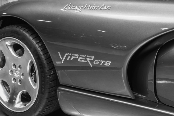 Used-2002-Dodge-Viper-GTS-Coupe-Graphite-Metallic-Dual-Painted-Stripes-ONLY-4K-Miles