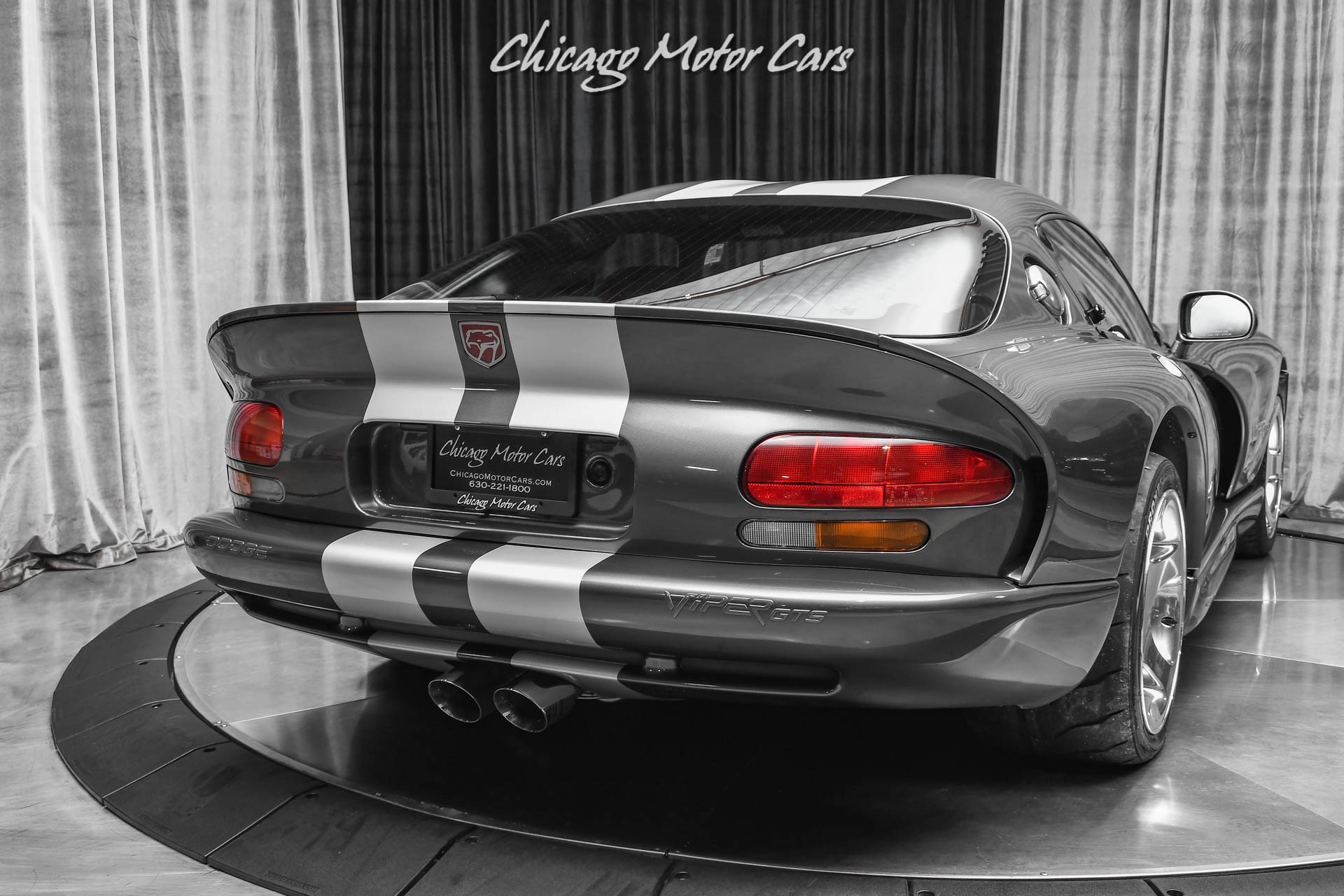 Used-2002-Dodge-Viper-GTS-Coupe-Graphite-Metallic-Dual-Painted-Stripes-ONLY-4K-Miles