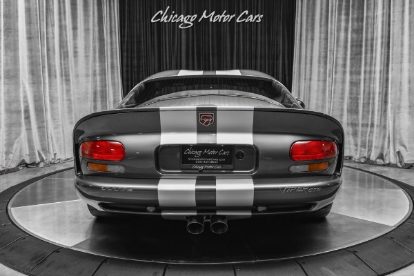 Used 2002 Dodge Viper GTS Coupe Graphite Metallic! Dual Painted Stripes! ONLY 4K Miles! for sale Sold at Chicago Motor Cars in West Chicago IL 60185 4