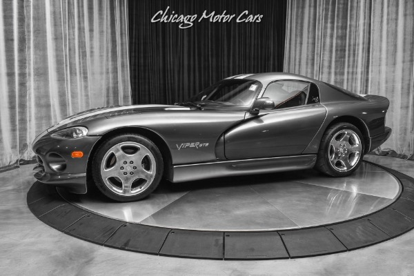 Used 2002 Dodge Viper GTS Coupe Graphite Metallic! Dual Painted Stripes! ONLY 4K Miles! for sale Sold at Chicago Motor Cars in West Chicago IL 60185 1