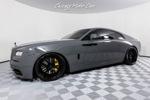 Used 2014 Rolls-Royce Wraith Starlight Headliner! Renntech Tune 712HP! Vossen Wheels! LOADED! for sale Sold at Chicago Motor Cars in West Chicago IL 60185 1