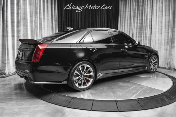 Used 2016 Cadillac CTS-V Sedan Carbon Fiber Pack RECARO Luxury Pack ULTRAVIEW PANO ROOF for sale Sold at Chicago Motor Cars in West Chicago IL 60185 5