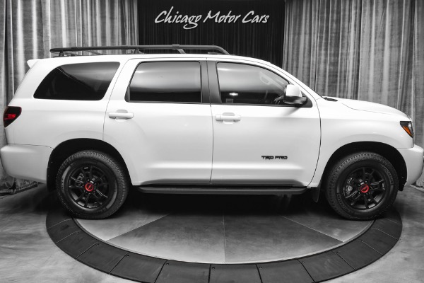 Used-2022-Toyota-Sequoia-TRD-Pro-SUV-Wind-Chill-Pearl-TRD-Pro-Package-57L-V8-ONLY-200-Miles
