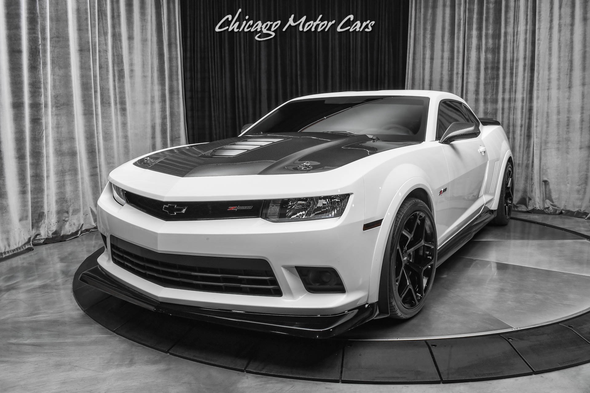 Used-2015-Chevrolet-Camaro-Z28-Coupe-Summit-White-6-Speed-Manual-Highly-Desired-LOW-Miles