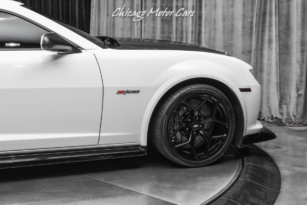 Used-2015-Chevrolet-Camaro-Z28-Coupe-Summit-White-6-Speed-Manual-Highly-Desired-LOW-Miles