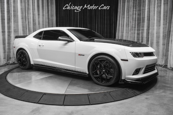 Used 2015 Chevrolet Camaro Z28 Coupe Summit White! 6-Speed Manual! Highly Desired! LOW Miles! for sale Sold at Chicago Motor Cars in West Chicago IL 60185 6