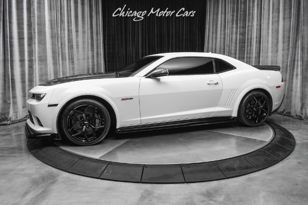 Used 2015 Chevrolet Camaro Z28 Coupe Summit White! 6-Speed Manual! Highly Desired! LOW Miles! for sale Sold at Chicago Motor Cars in West Chicago IL 60185 1