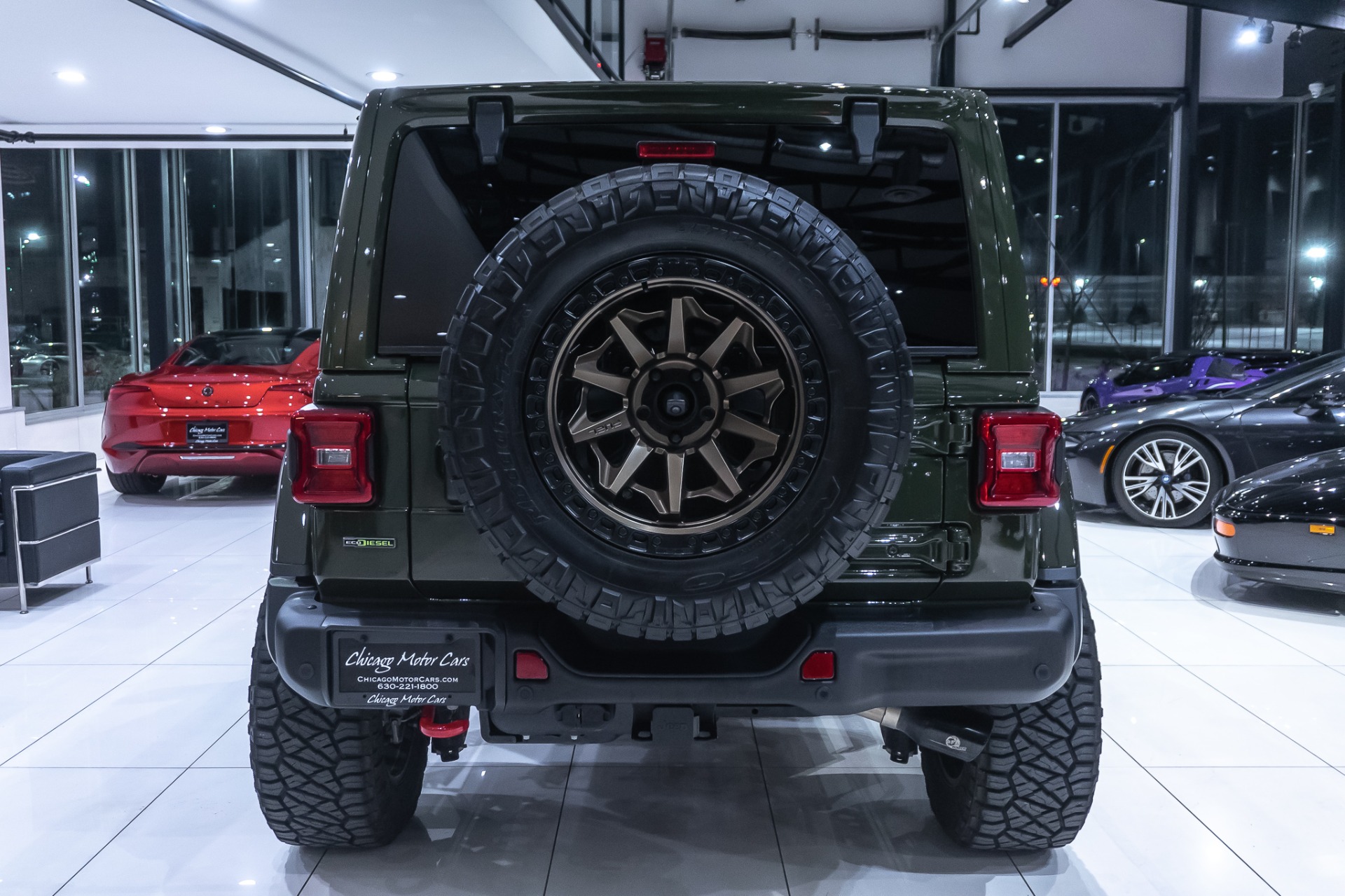 Used-2021-Jeep-Wrangler-Unlimited-Rubicon-30L-Turbo-Diesel-4X4-Mopar-2inch-Lift-Kit--Custom-Wheels-wNittos