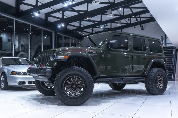 Used 2021 Jeep Wrangler Unlimited Rubicon 3.0L Turbo Diesel 4X4 Mopar 2inch Lift Kit + Custom Wheels w/Nittos for sale Sold at Chicago Motor Cars in West Chicago IL 60185 3
