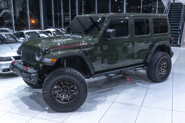 Used 2021 Jeep Wrangler Unlimited Rubicon 3.0L Turbo Diesel 4X4 Mopar 2inch Lift Kit + Custom Wheels w/Nittos for sale Sold at Chicago Motor Cars in West Chicago IL 60185 4