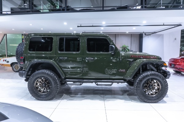 Used 2021 Jeep Wrangler Unlimited Rubicon 3.0L Turbo Diesel 4X4 Mopar 2inch Lift Kit + Custom Wheels w/Nittos for sale Sold at Chicago Motor Cars in West Chicago IL 60185 1
