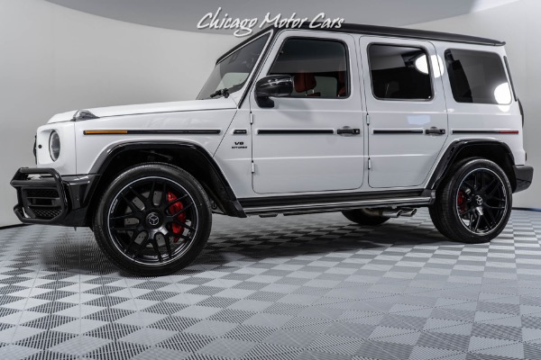 Used 2021 Mercedes-Benz G63 AMG RARE Panda over Red! Carbon Fiber! Night Package! Exclusive Nappa Leather! for sale Sold at Chicago Motor Cars in West Chicago IL 60185 2