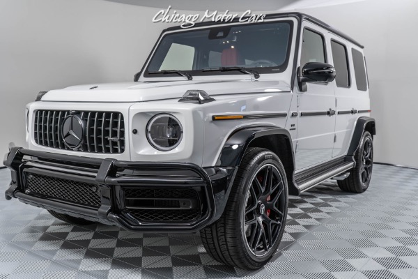 Used 2021 Mercedes-Benz G63 AMG RARE Panda over Red! Carbon Fiber! Night Package! Exclusive Nappa Leather! for sale Sold at Chicago Motor Cars in West Chicago IL 60185 3