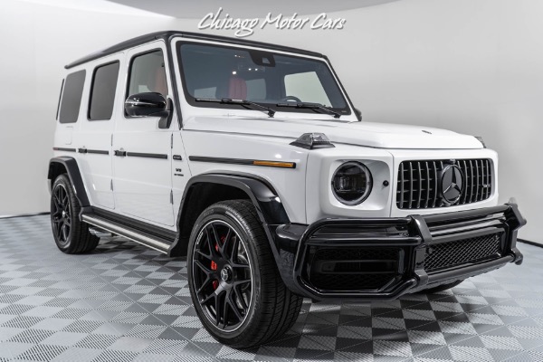 Used 2021 Mercedes-Benz G63 AMG RARE Panda over Red! Carbon Fiber! Night Package! Exclusive Nappa Leather! for sale Sold at Chicago Motor Cars in West Chicago IL 60185 5